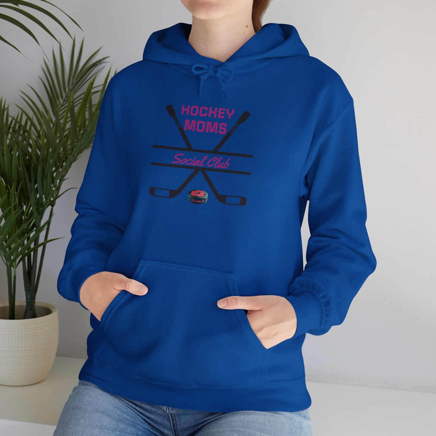 "Hockey Moms Social Club" Hoodie