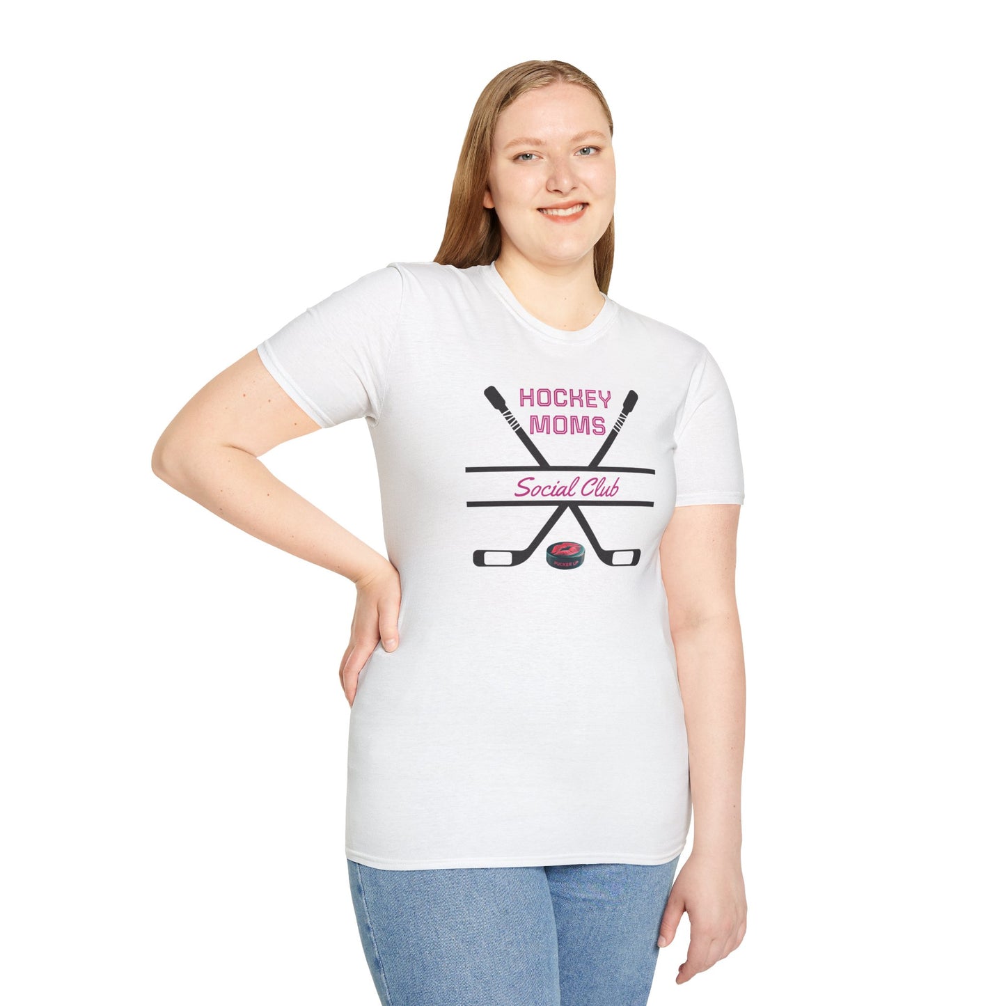 "Hockey Moms - Social Club" T-Shirt