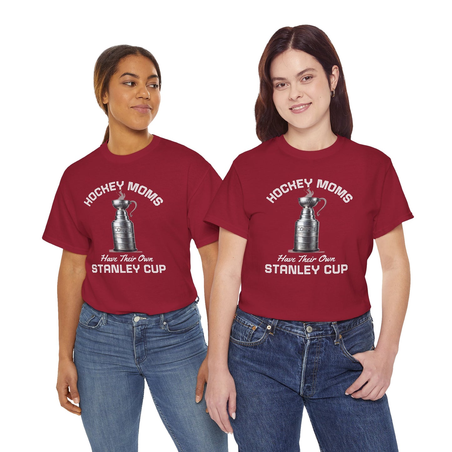 "Hockey Moms - Stanley Cup" T Shirt