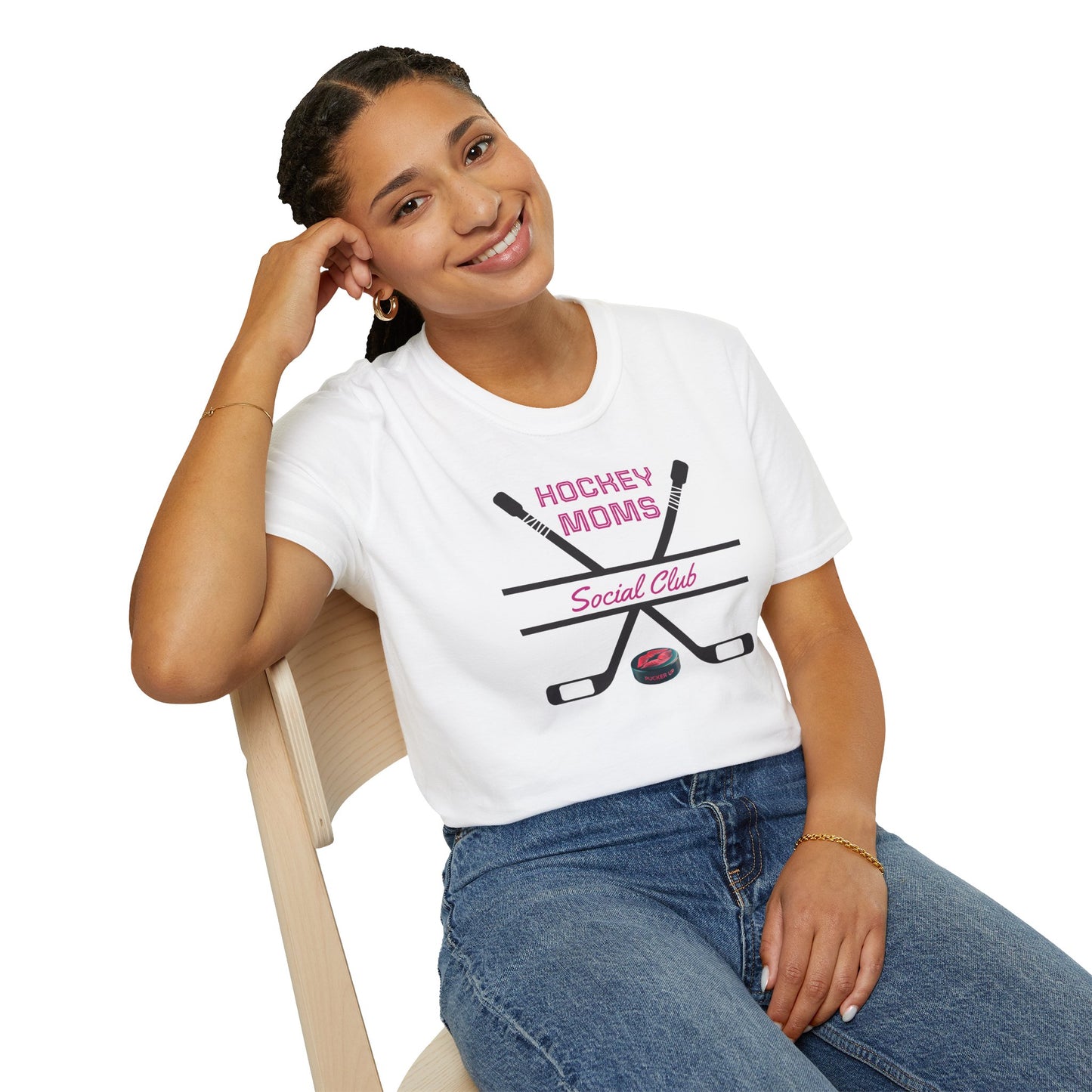 "Hockey Moms - Social Club" T-Shirt