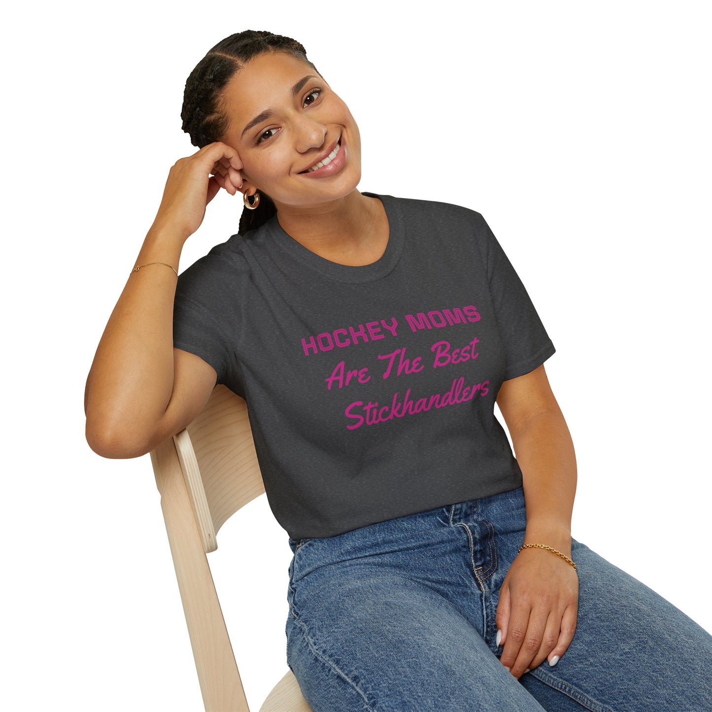 "Hockey Moms - Best Stickhandlers" T-Shirt