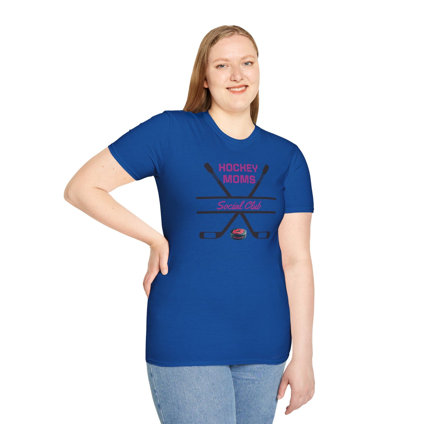 "Hockey Moms - Social Club" T-Shirt