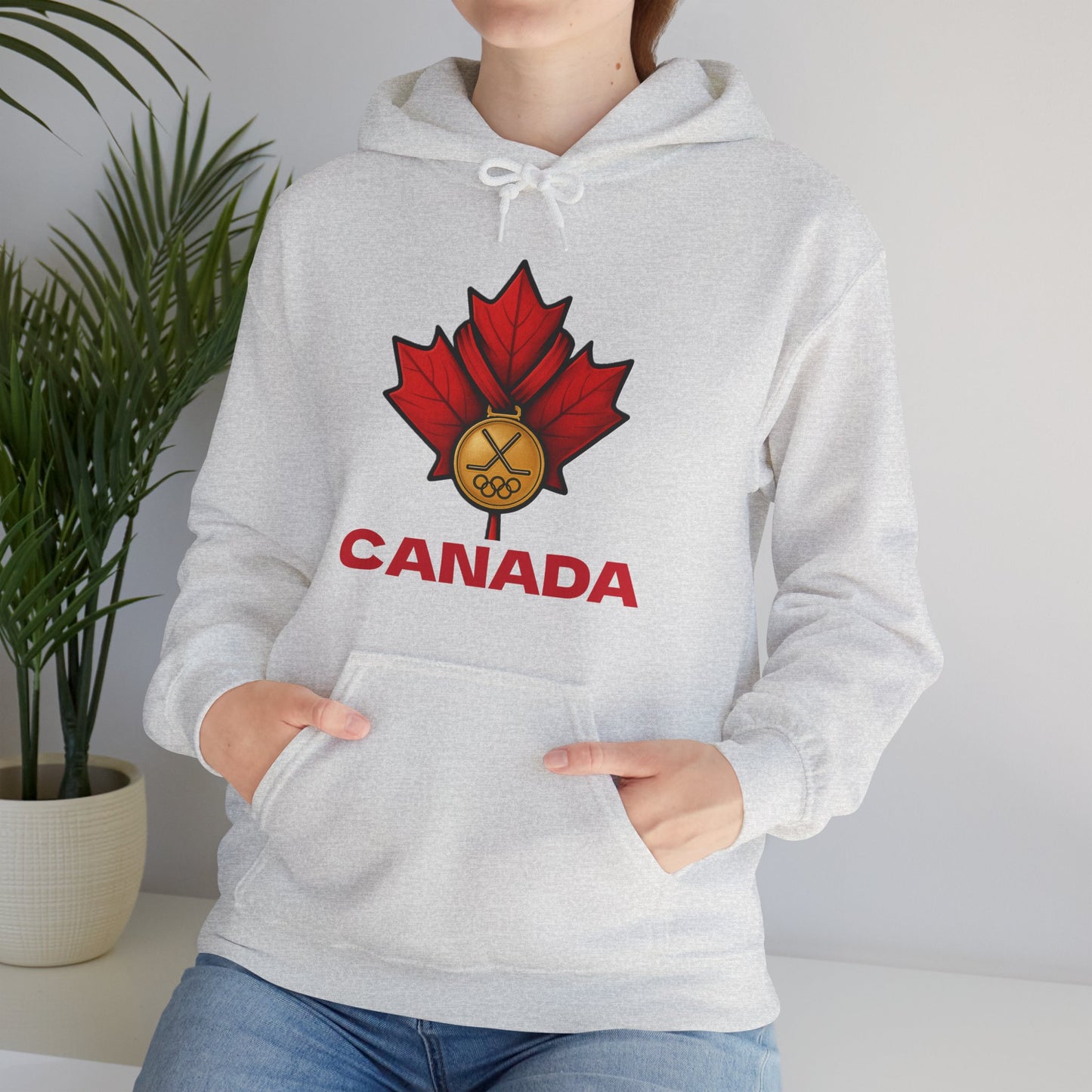 "2026 Winter Games" Canada Hockey Hoodie