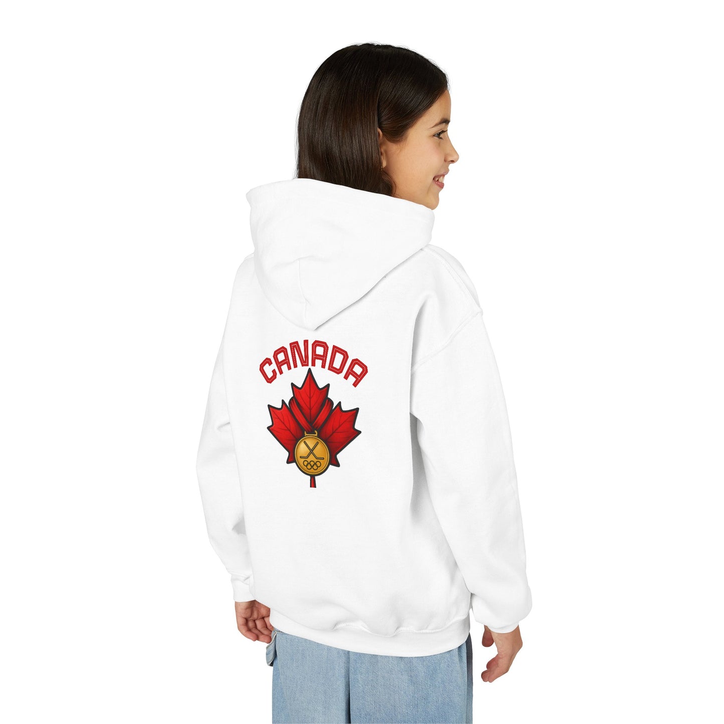 "2026 Winter Games" Canada Youth Hoodie