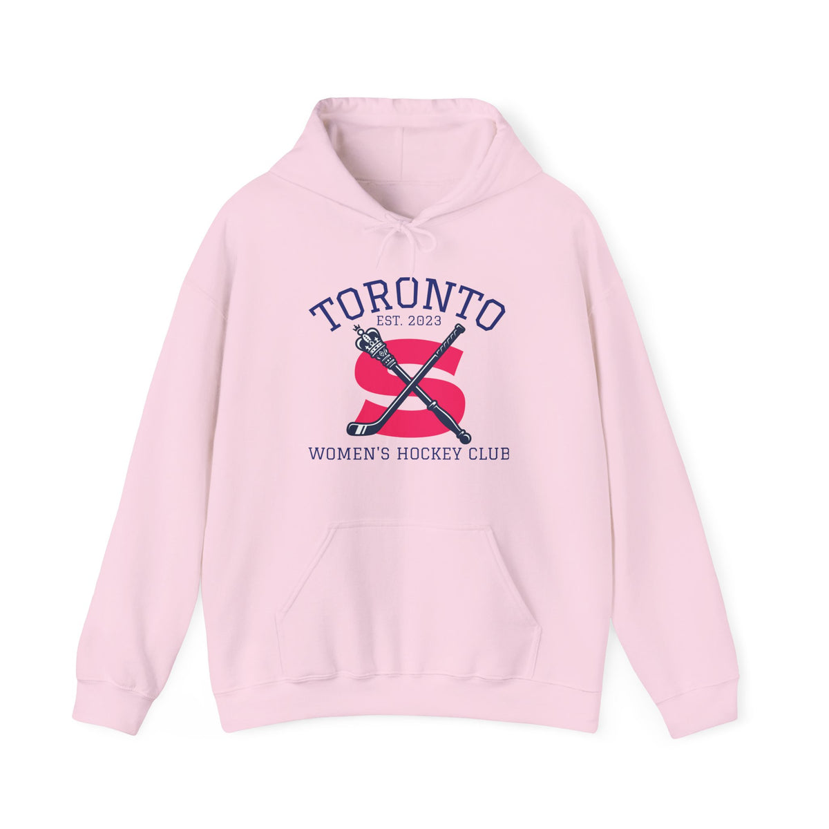 "Toronto Women's Hockey Club" Pink Hoodie