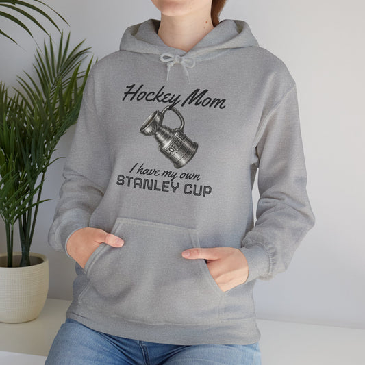 "Hockey Mom - Stanley Cup" Light Colours Hoodie
