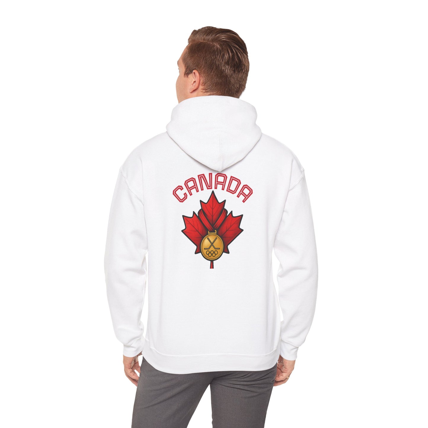 "2026 Winter Games" Canada Hockey Hoodie