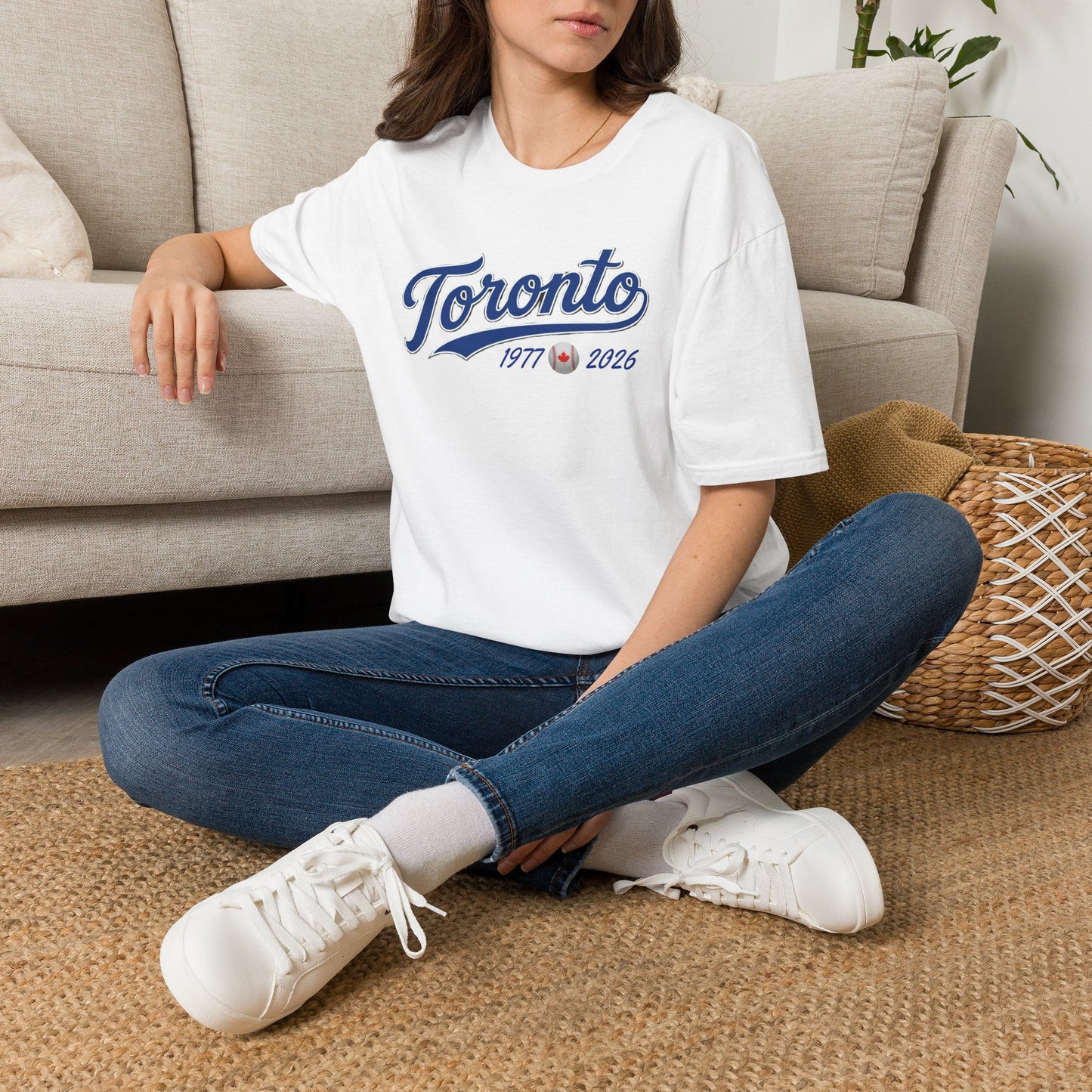 "Classic Toronto Baseball" White T Shirt