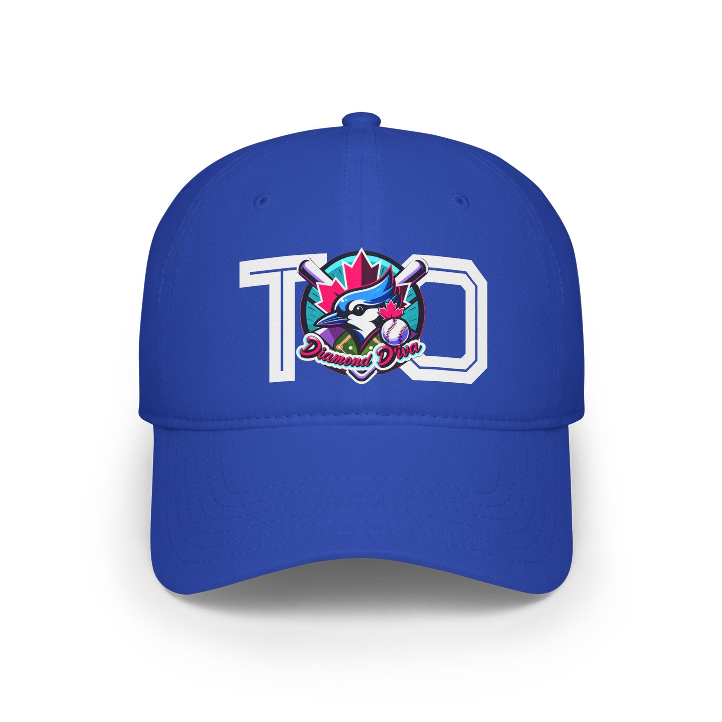 "Diamond Diva"  Dark Colors Baseball Cap