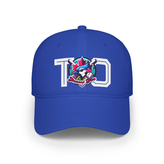"Diamond Diva"  Dark Colors Baseball Cap