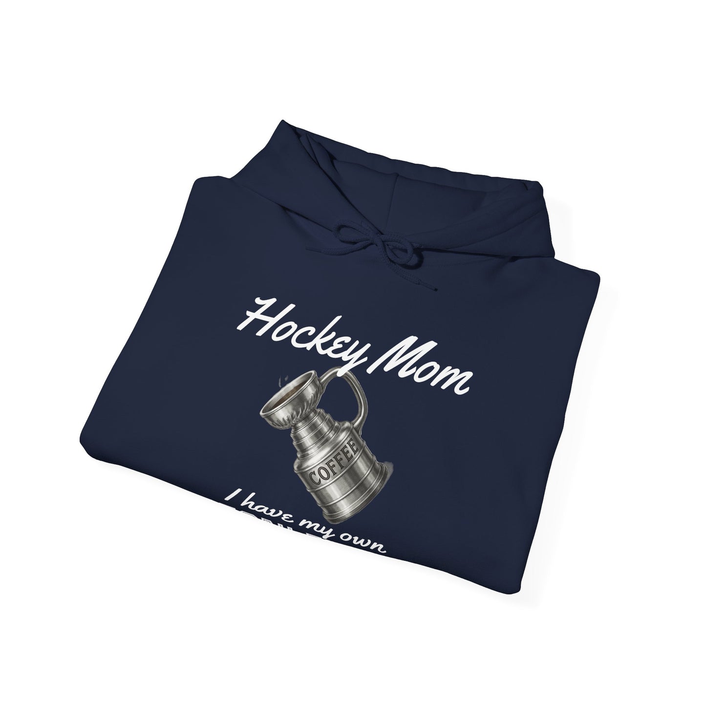 "Hockey Mom - Stanley Cup" Dark Colours Hoodie