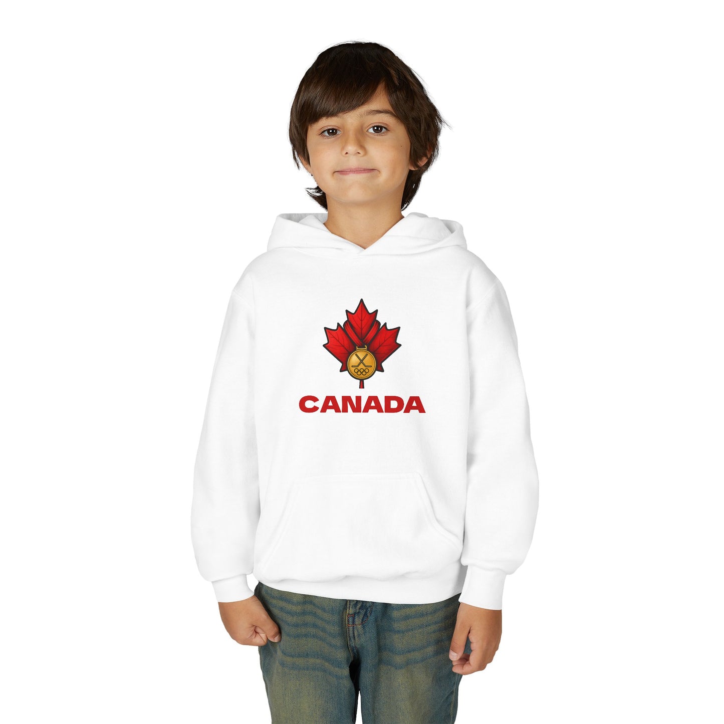 "2026 Winter Games" Canada Youth Hoodie