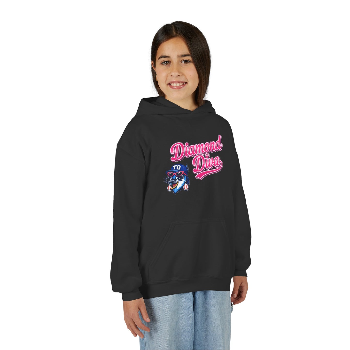 "Diamond Diva - Jaynett" Girls Hoodie