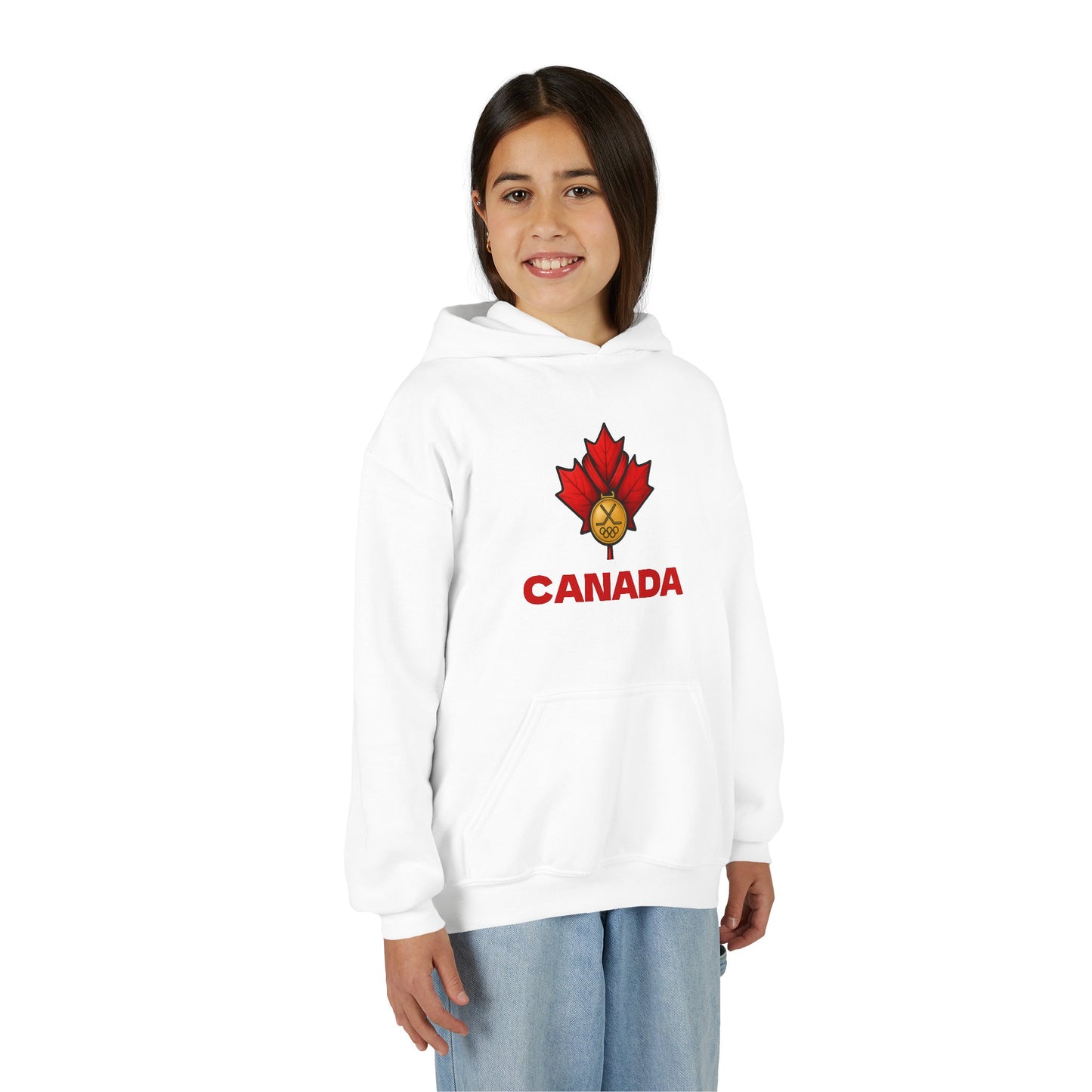 "2026 Winter Games" Canada Youth Hoodie