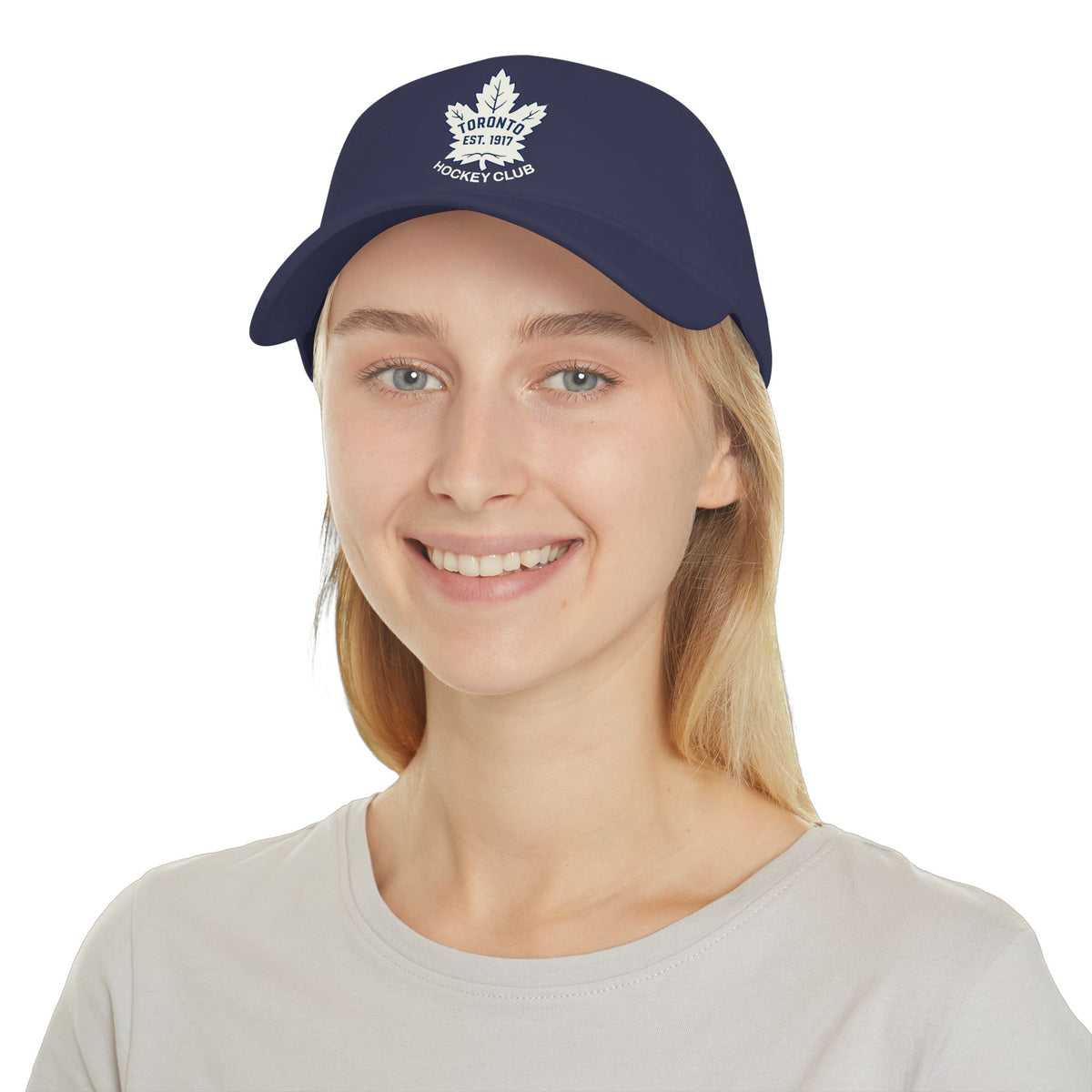 "Toronto EST 1917"  Navy Blue Hockey Cap