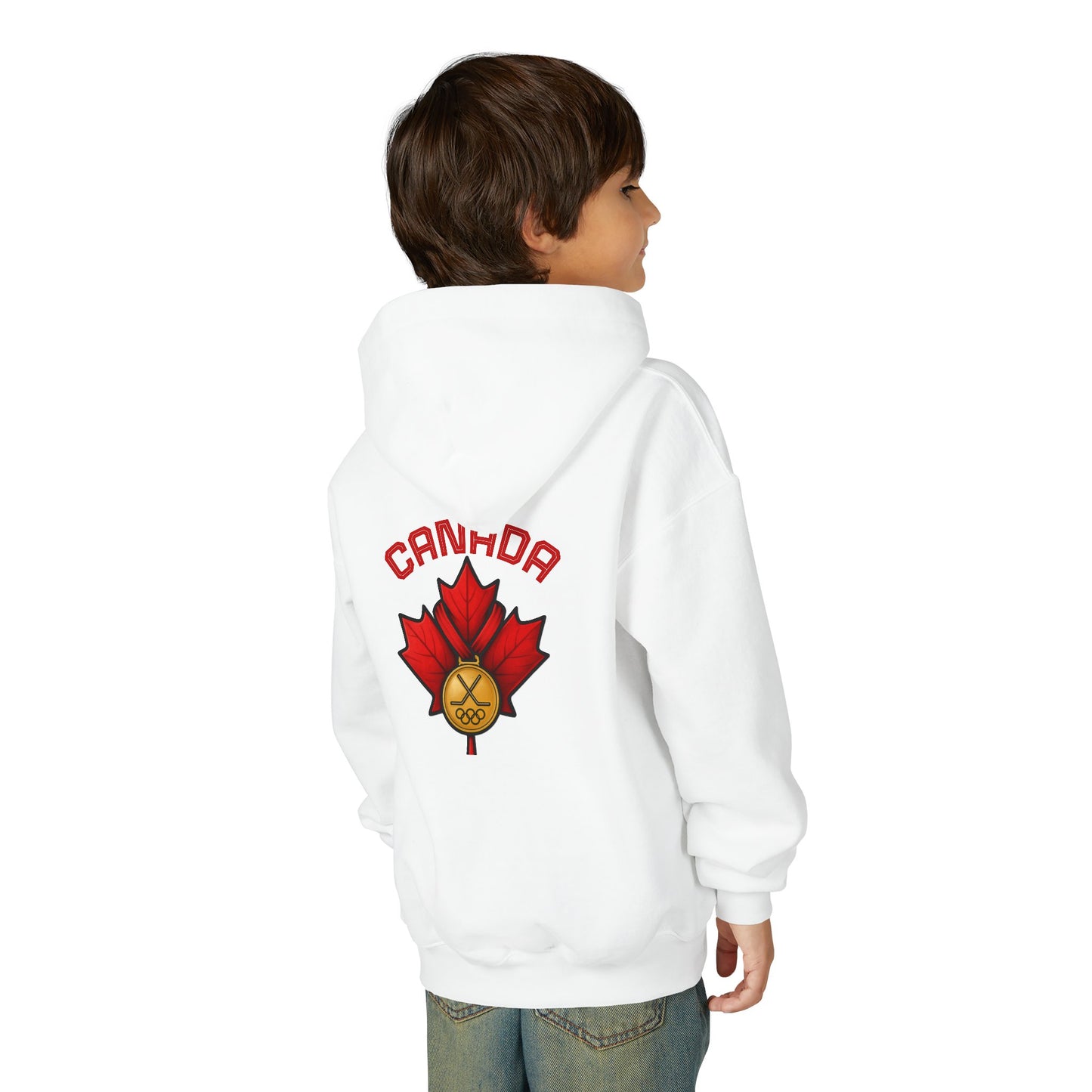 "2026 Winter Games" Canada Youth Hoodie