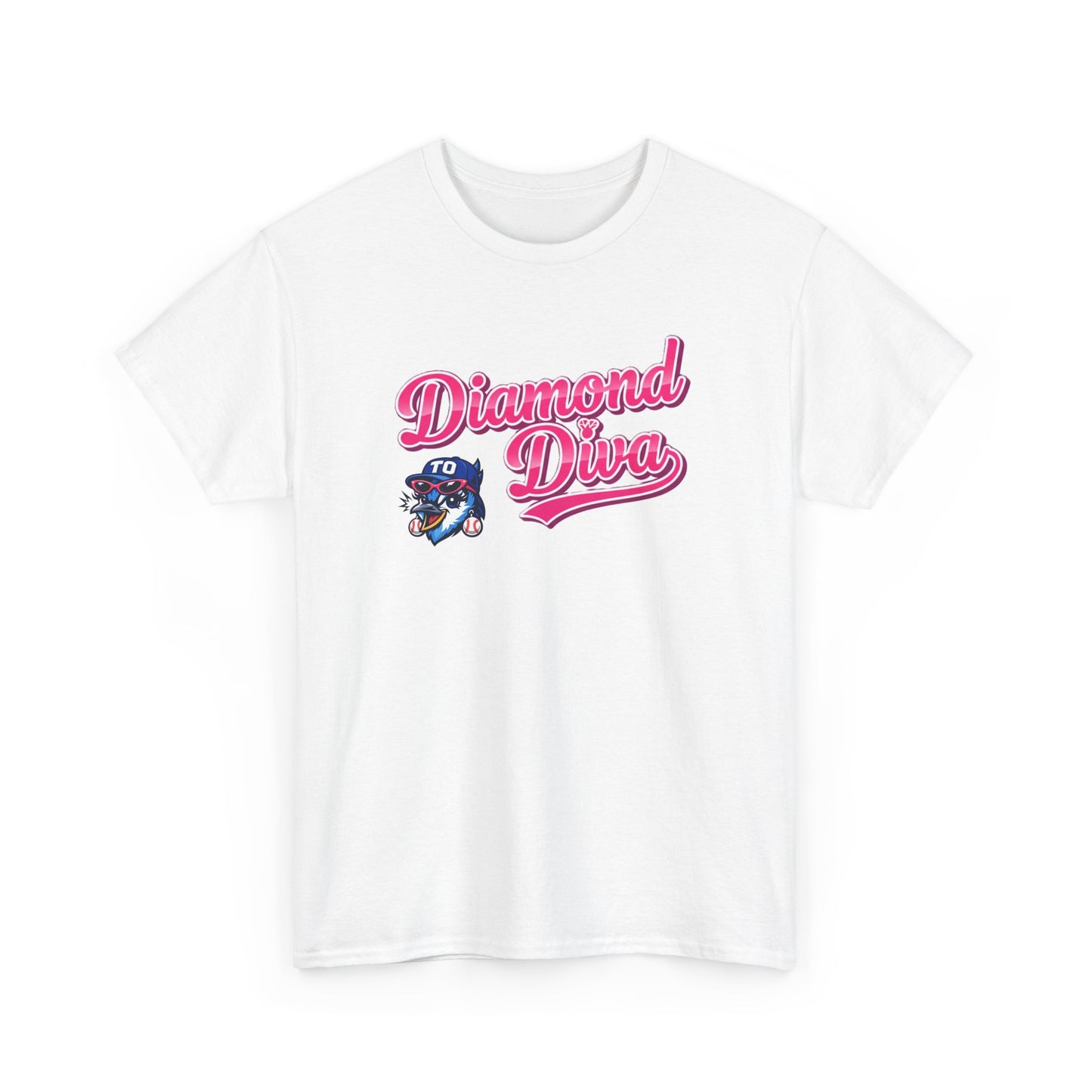 "Diamond Diva - Jaynett"  White T Shirt