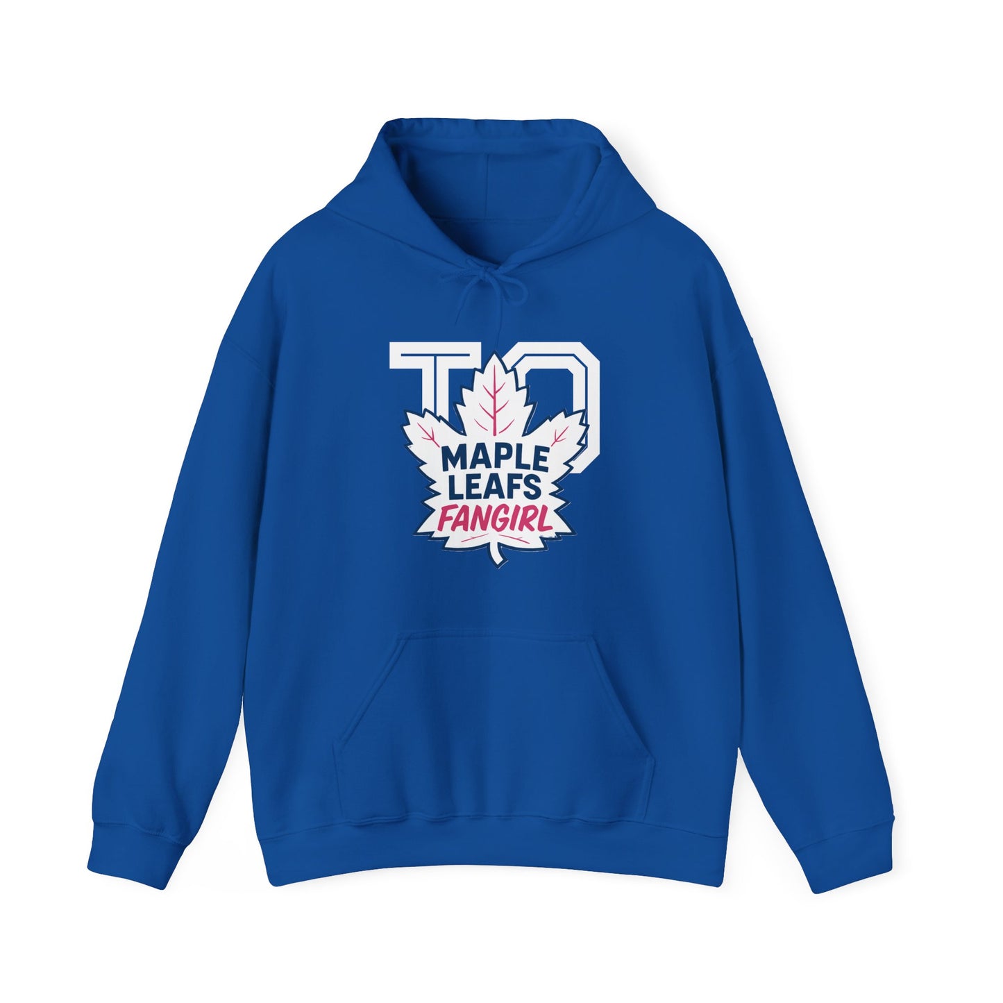 "2026 Maple Leafs Fangirl" Dark Colours Hoodie