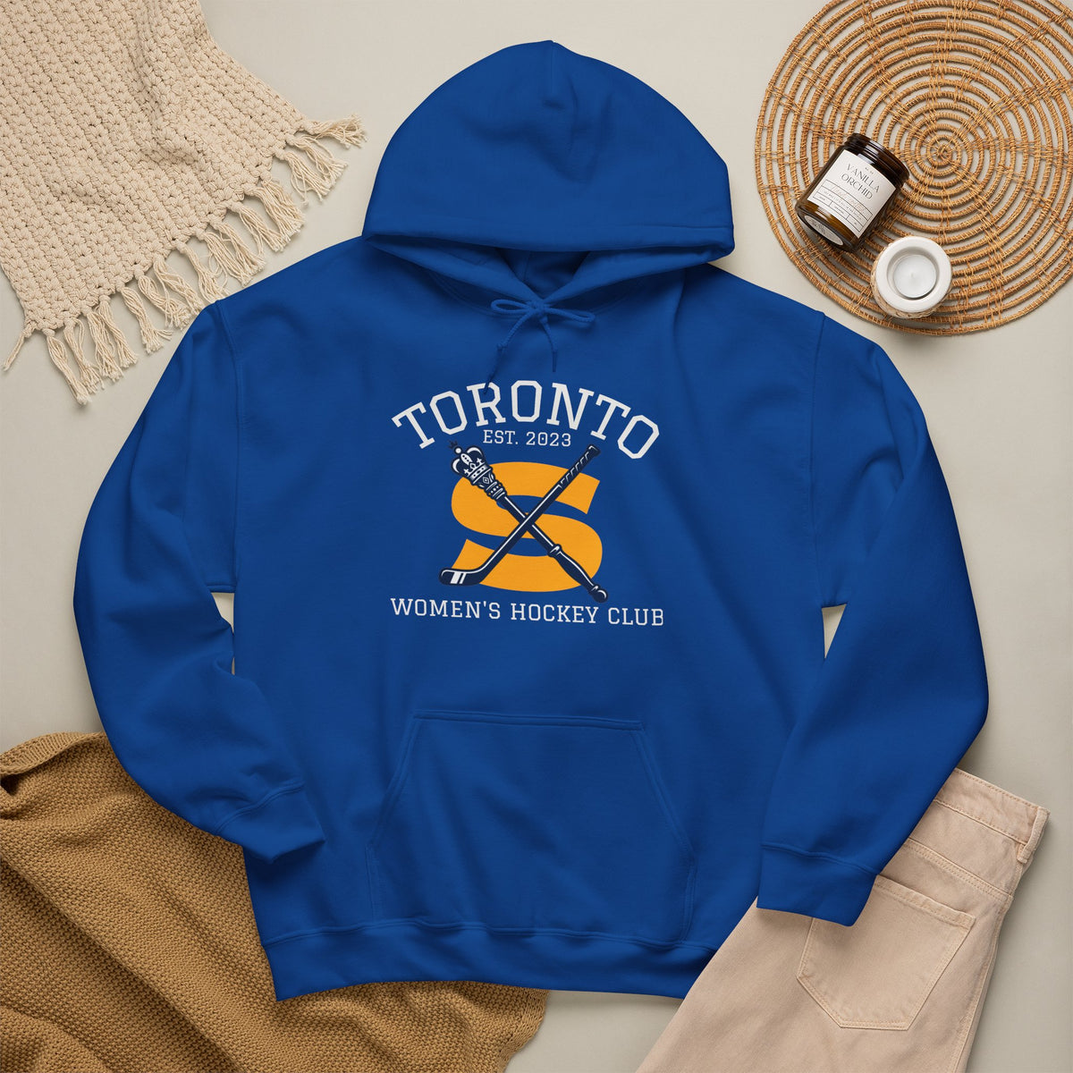 "Toronto Women's Hockey Club" Royal Blue Hoodie
