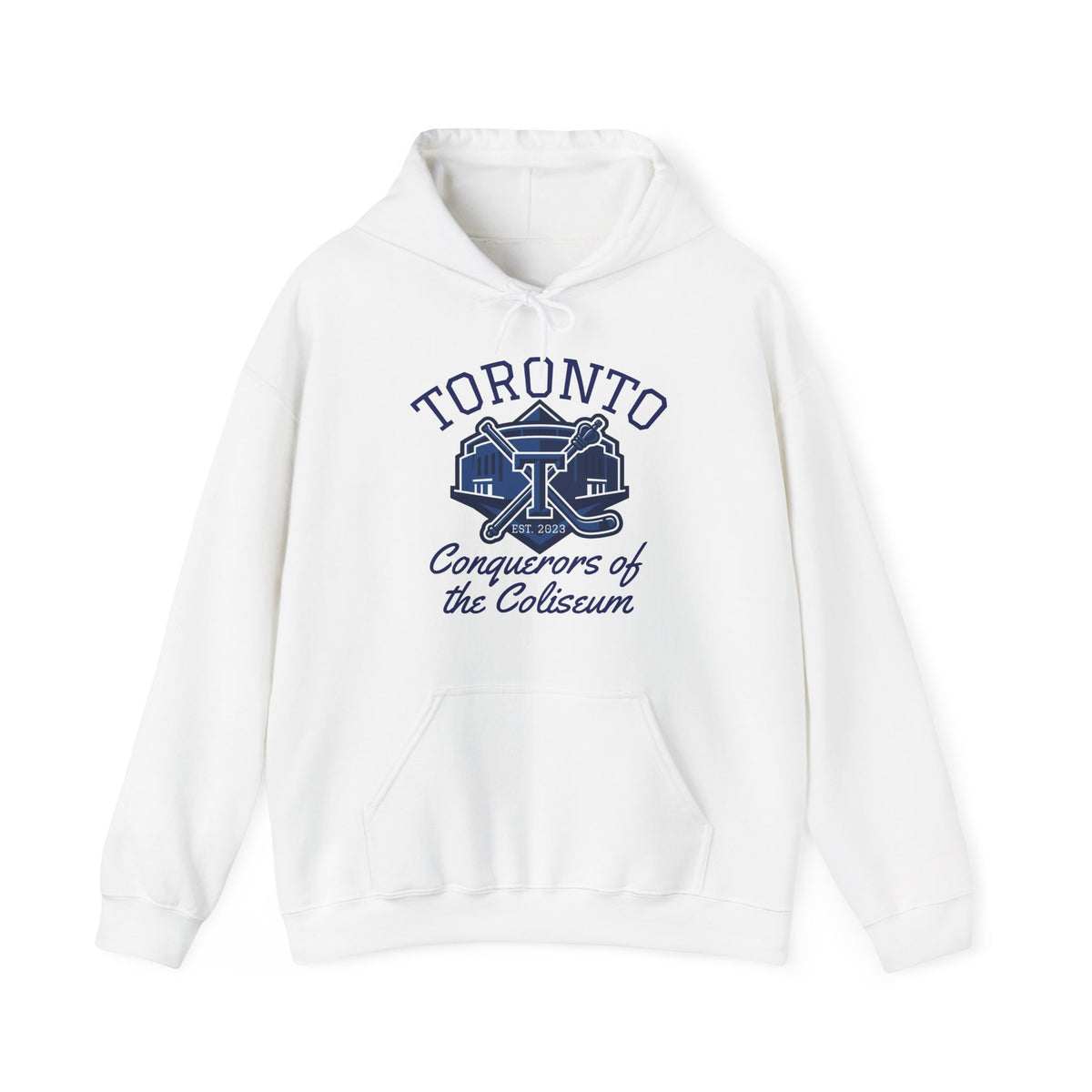 "Conquerors of the Coliseum" White Hoodie