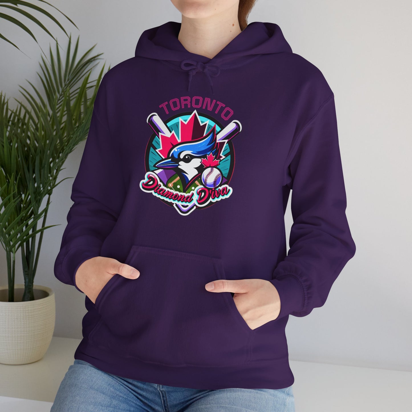 "Diamond Diva" Baseball Hoodie