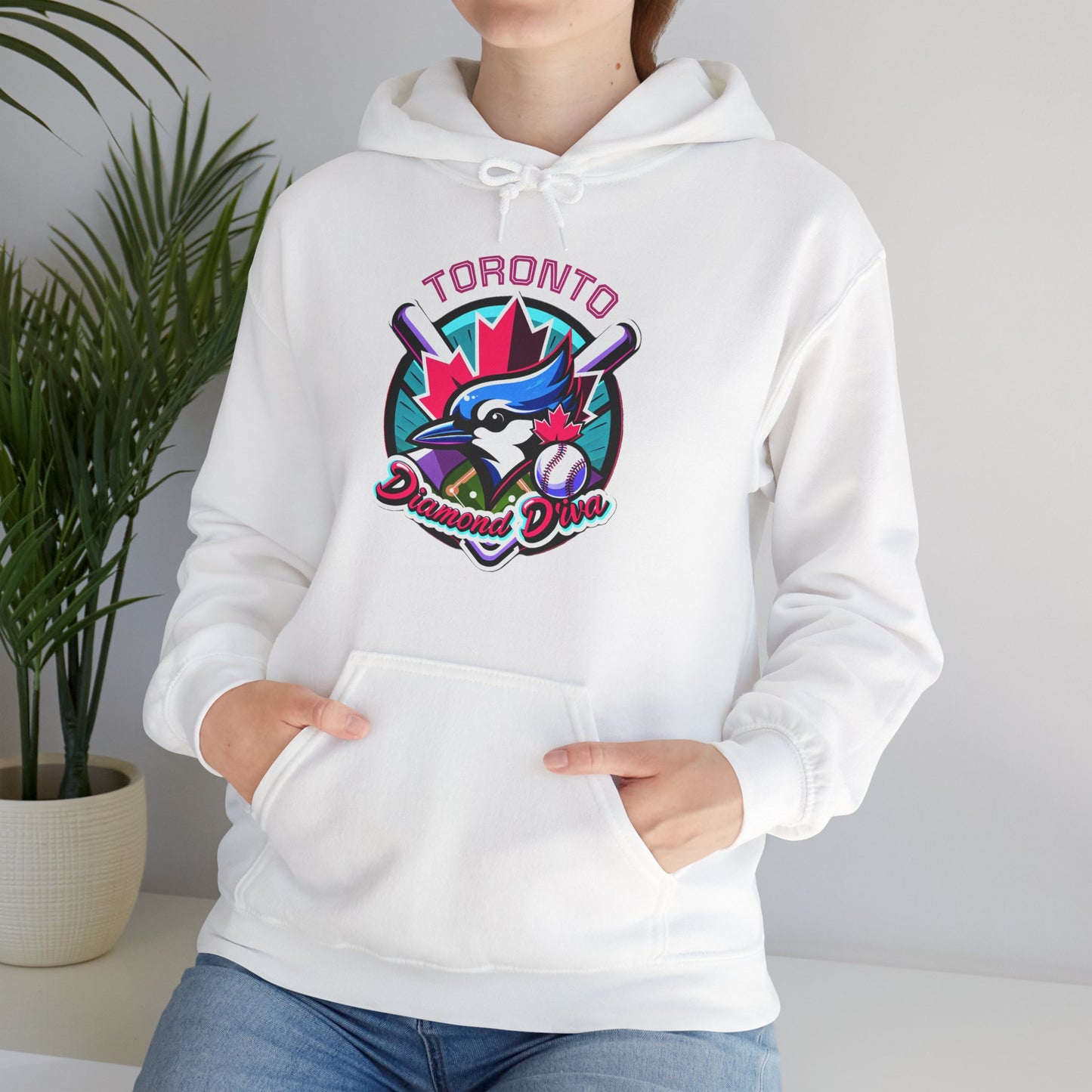"Diamond Diva" Baseball Hoodie