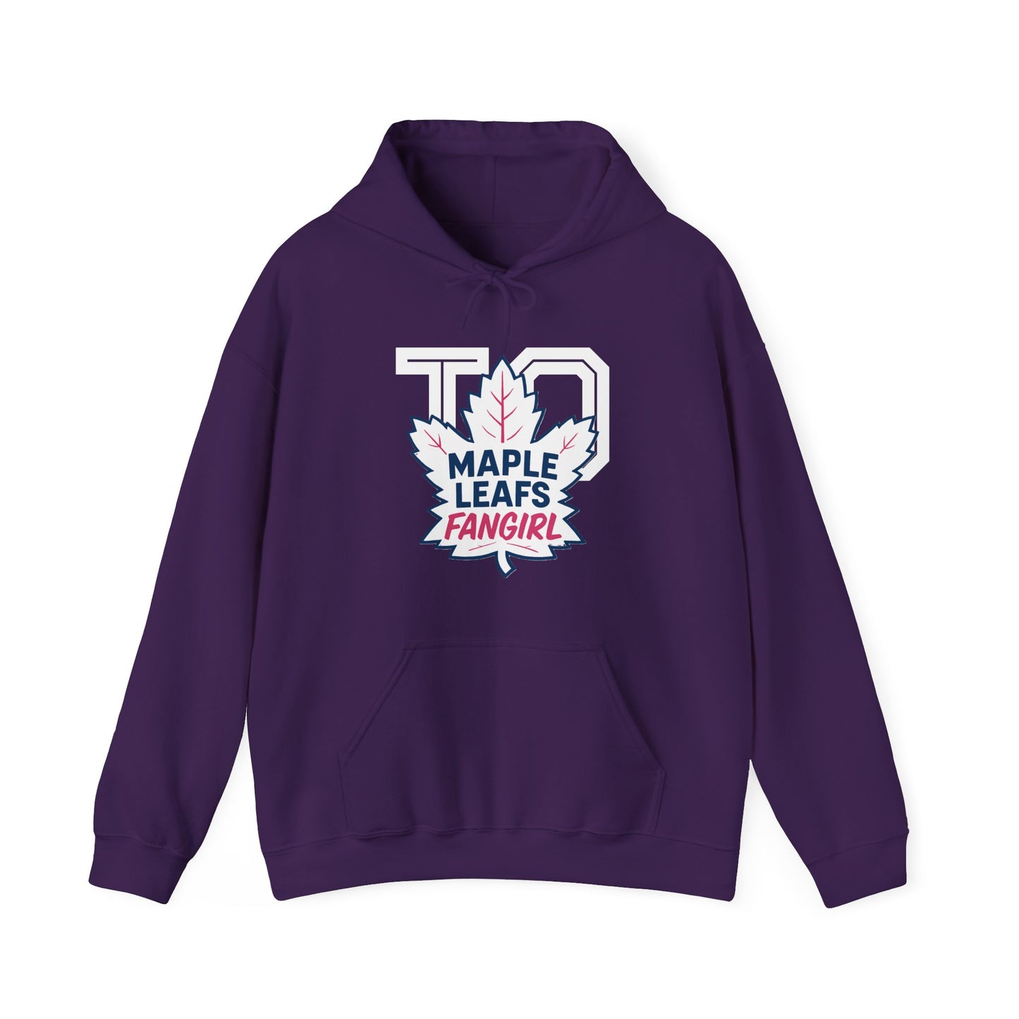 "2026 Maple Leafs Fangirl" Dark Colours Hoodie