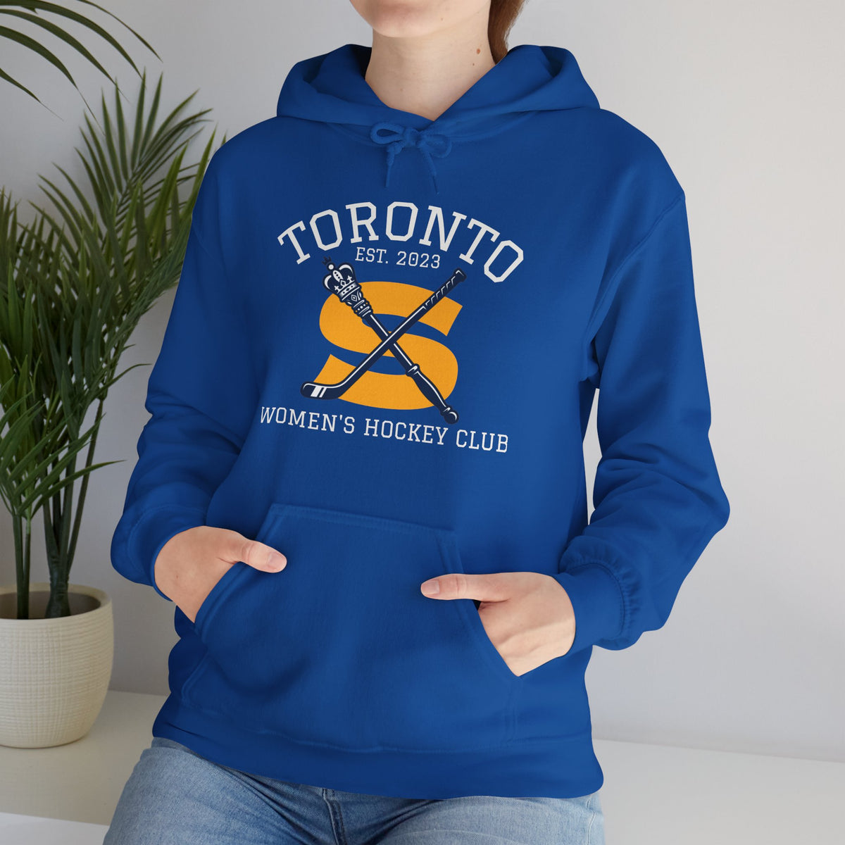 "Toronto Women's Hockey Club" Royal Blue Hoodie