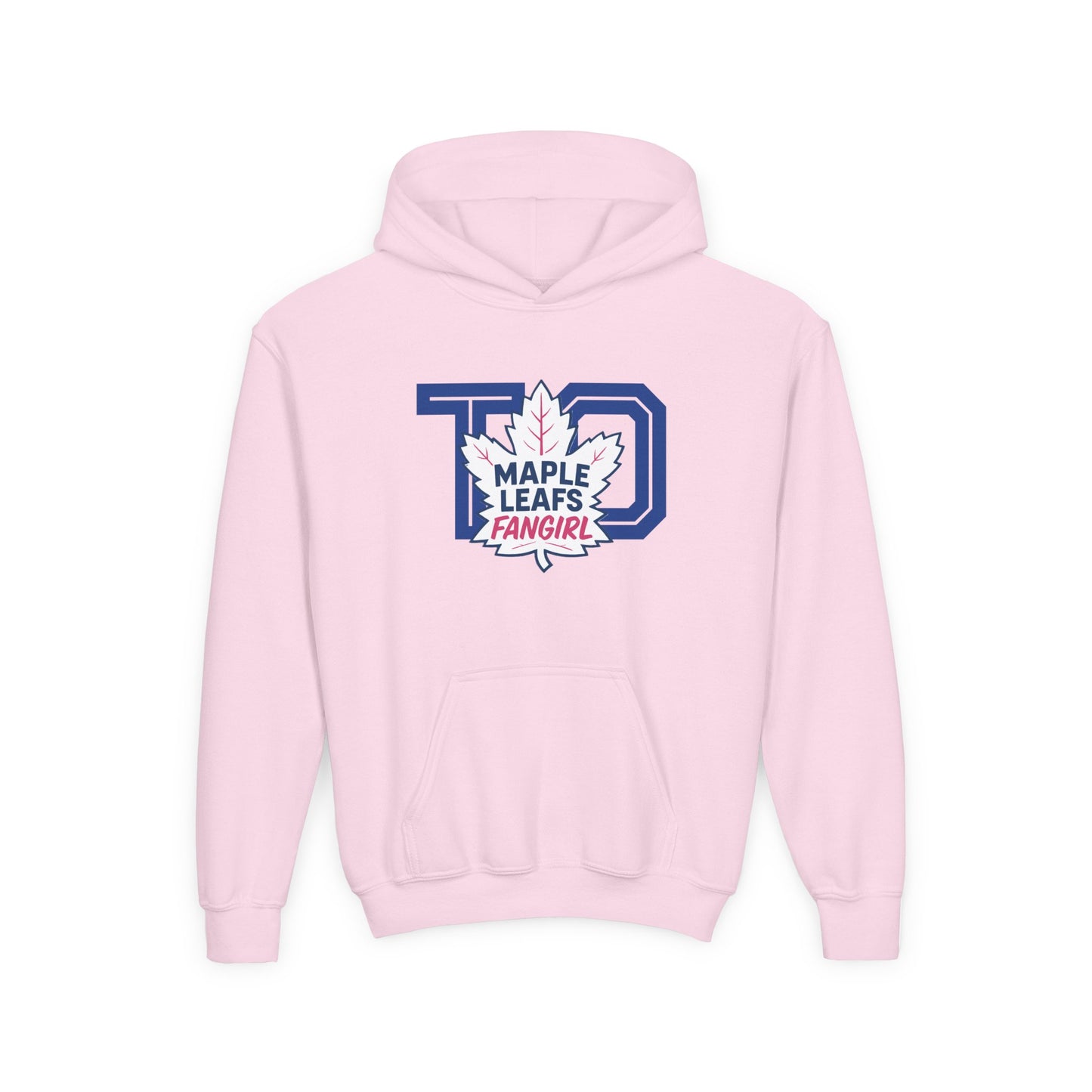"2026 Maple Leafs FanGirl" Youth Hoodie