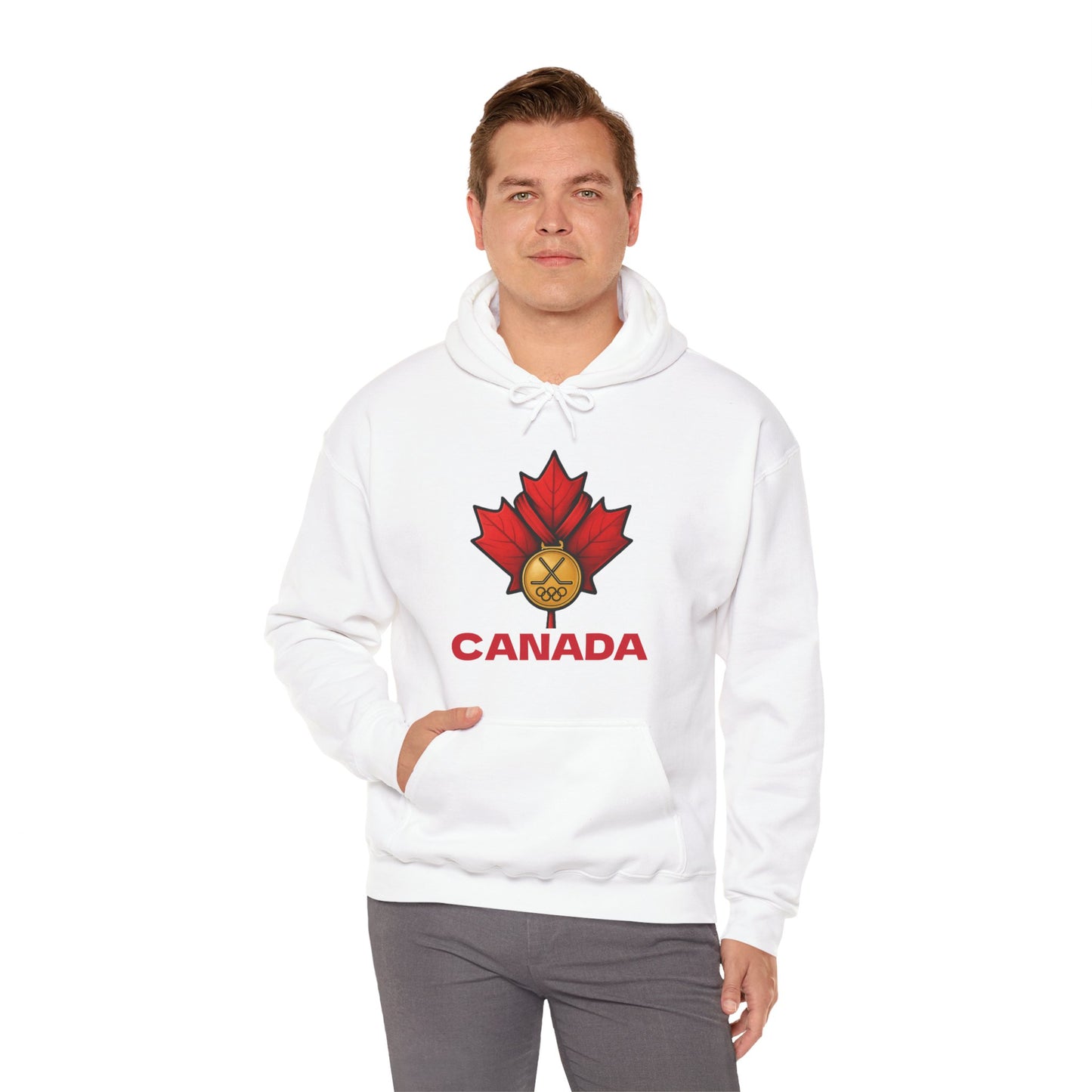 "2026 Winter Games" Canada Hockey Hoodie