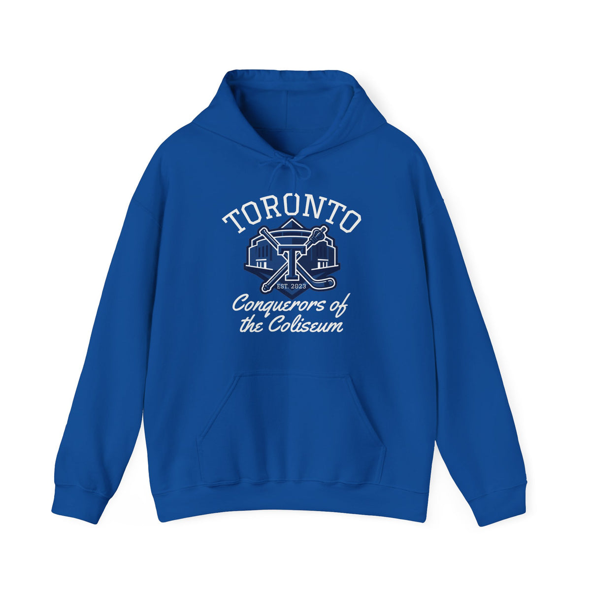 "Conquerors of the Coliseum" Royal Blue Hoodie