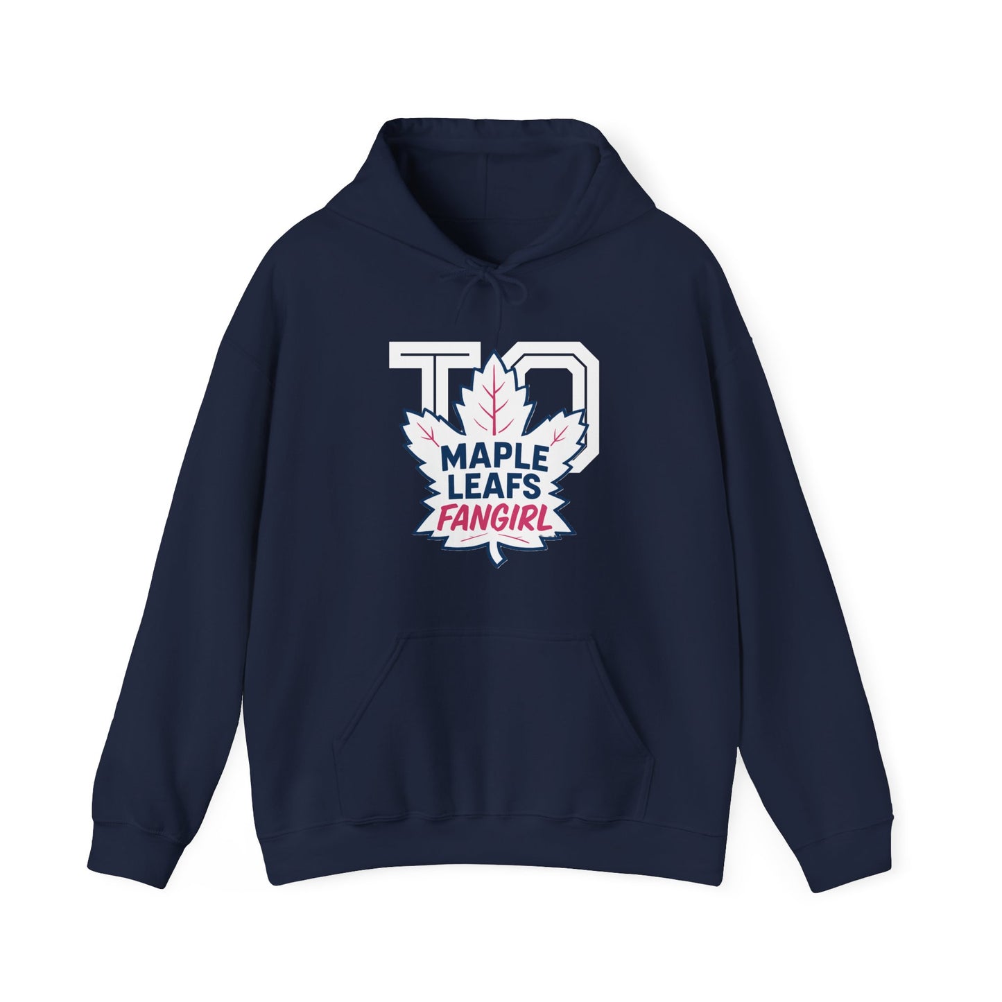 "2026 Maple Leafs Fangirl" Dark Colours Hoodie