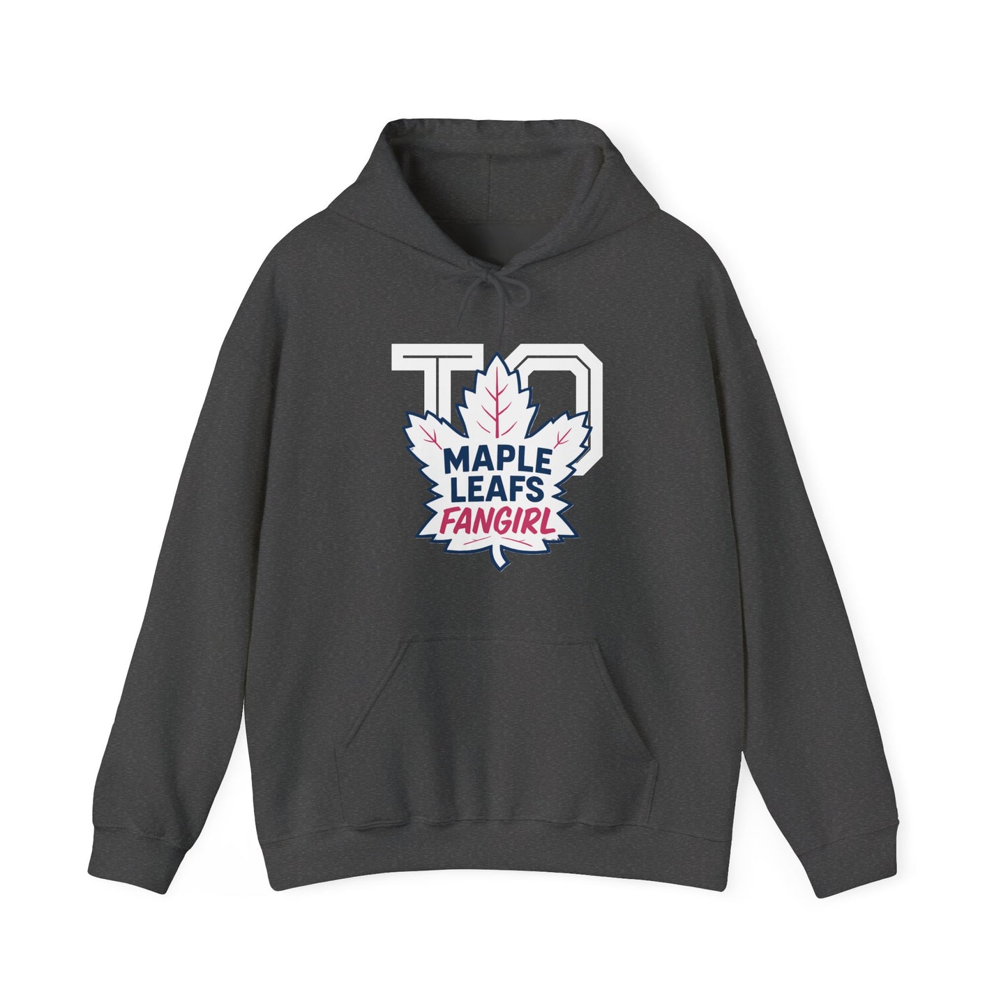 "2026 Maple Leafs Fangirl" Dark Colours Hoodie