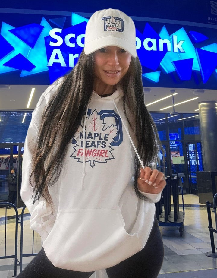 "2026 Maple Leafs Fangirl" Light Colours Hoodie