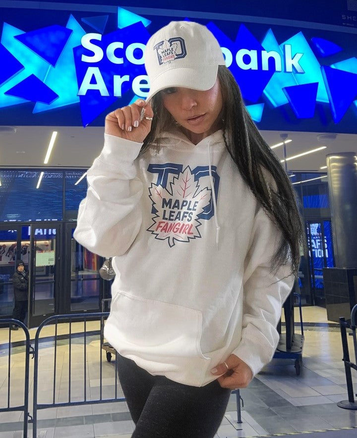 "2026 Maple Leafs Fangirl" Light Colours Hoodie