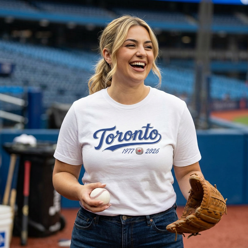 "Classic Toronto Baseball" White T Shirt