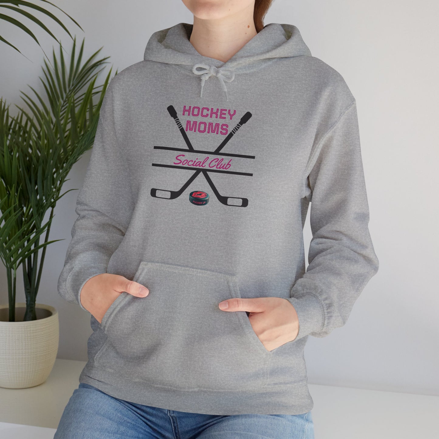 "Hockey Moms Social Club" Hoodie