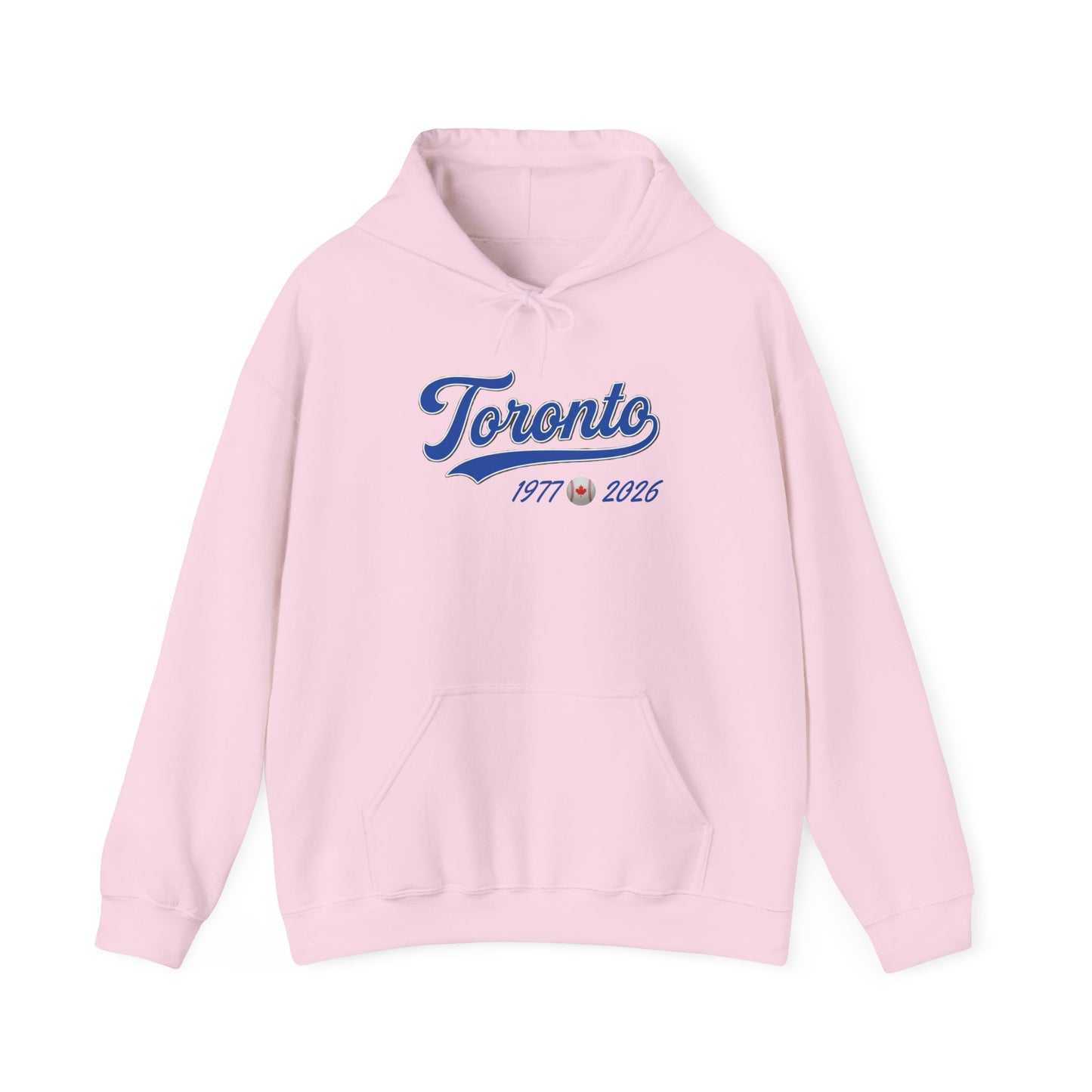 "Classic Toronto Baseball"  Pink Hoodie