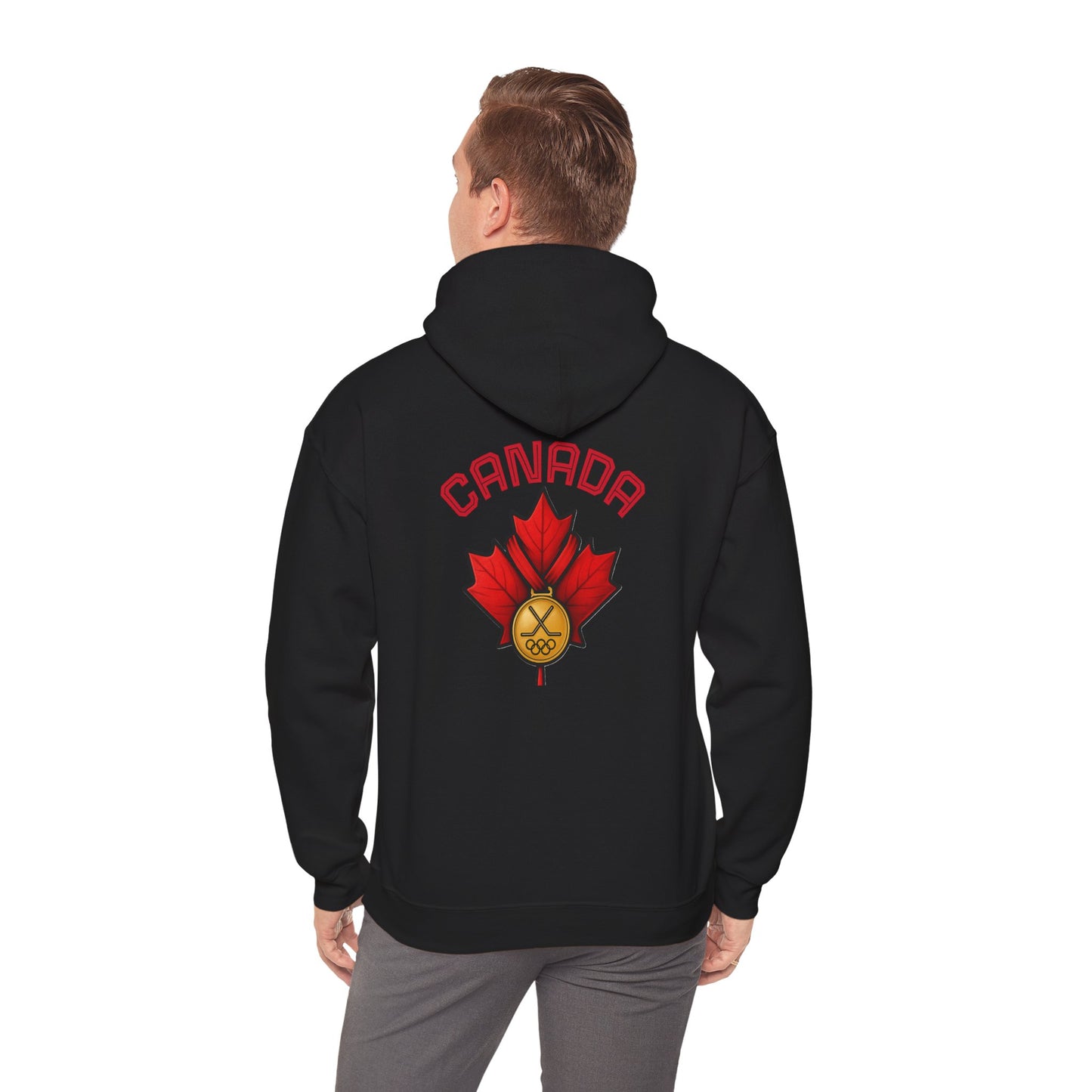 "2026 Winter Games" Canada Hockey Hoodie
