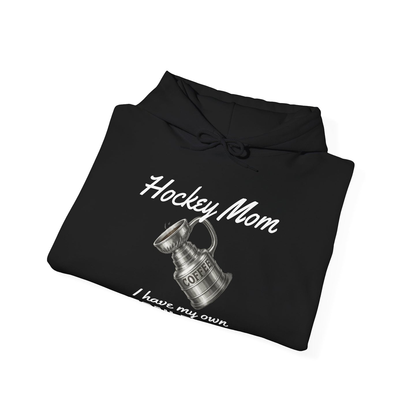 "Hockey Mom - Stanley Cup" Dark Colours Hoodie