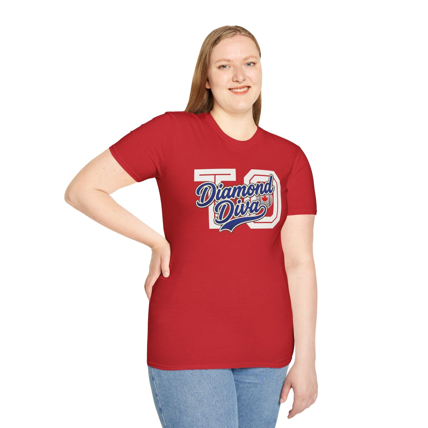 "Canada Day Diamond Diva" T Shirt