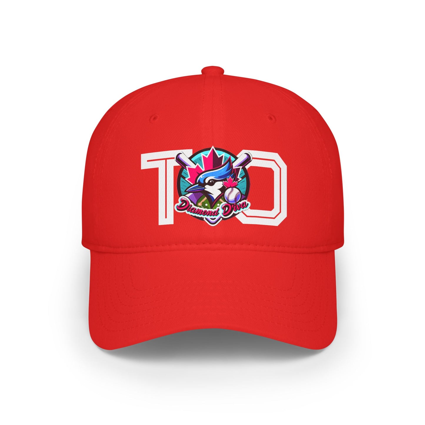 "Diamond Diva"  Dark Colors Baseball Cap