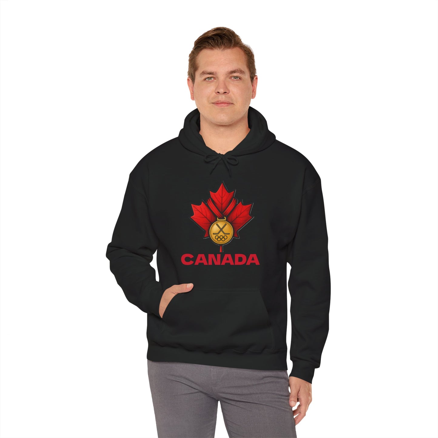 "2026 Winter Games" Canada Hockey Hoodie