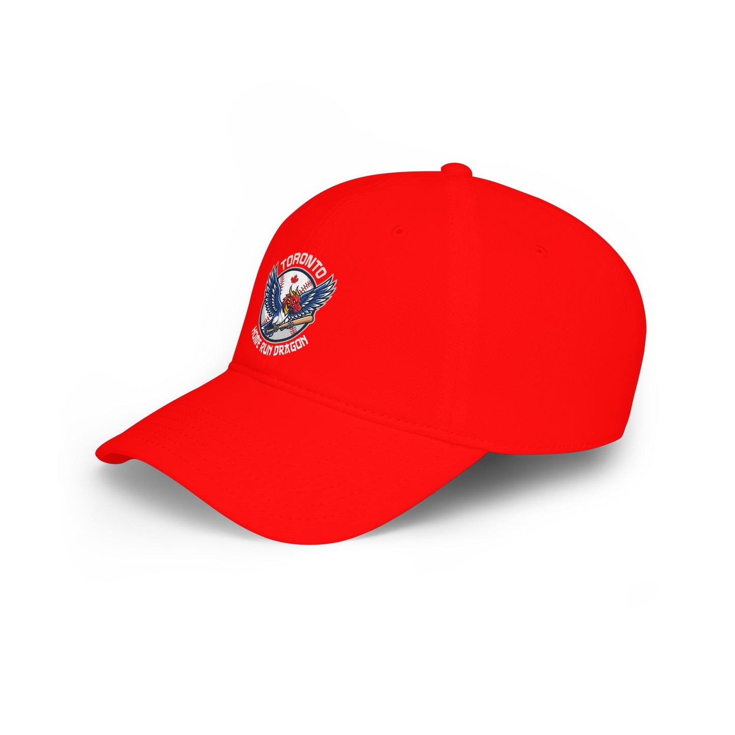 "Home Run Dragon" Red Baseball Cap