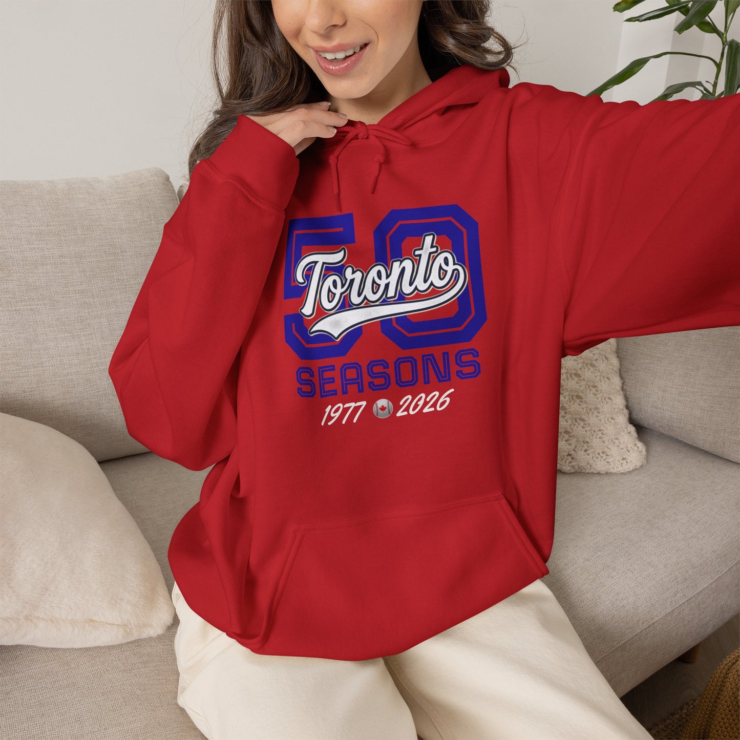 "Toronto Baseball - 50 Seasons" Hoodie
