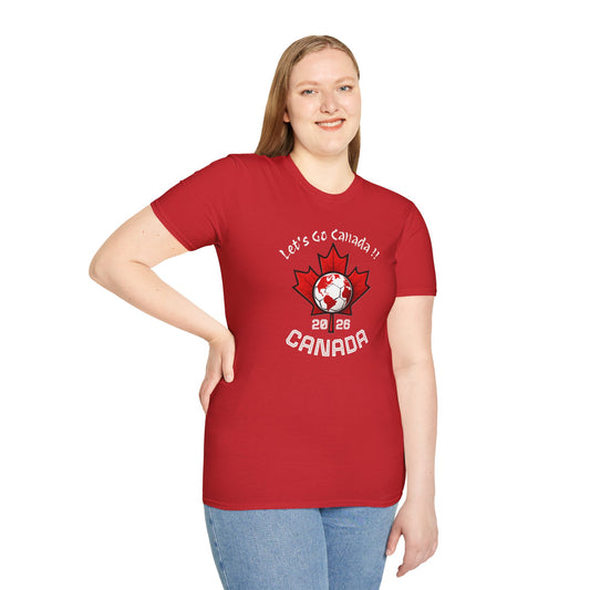 Soccer T "Let's Go Canada"