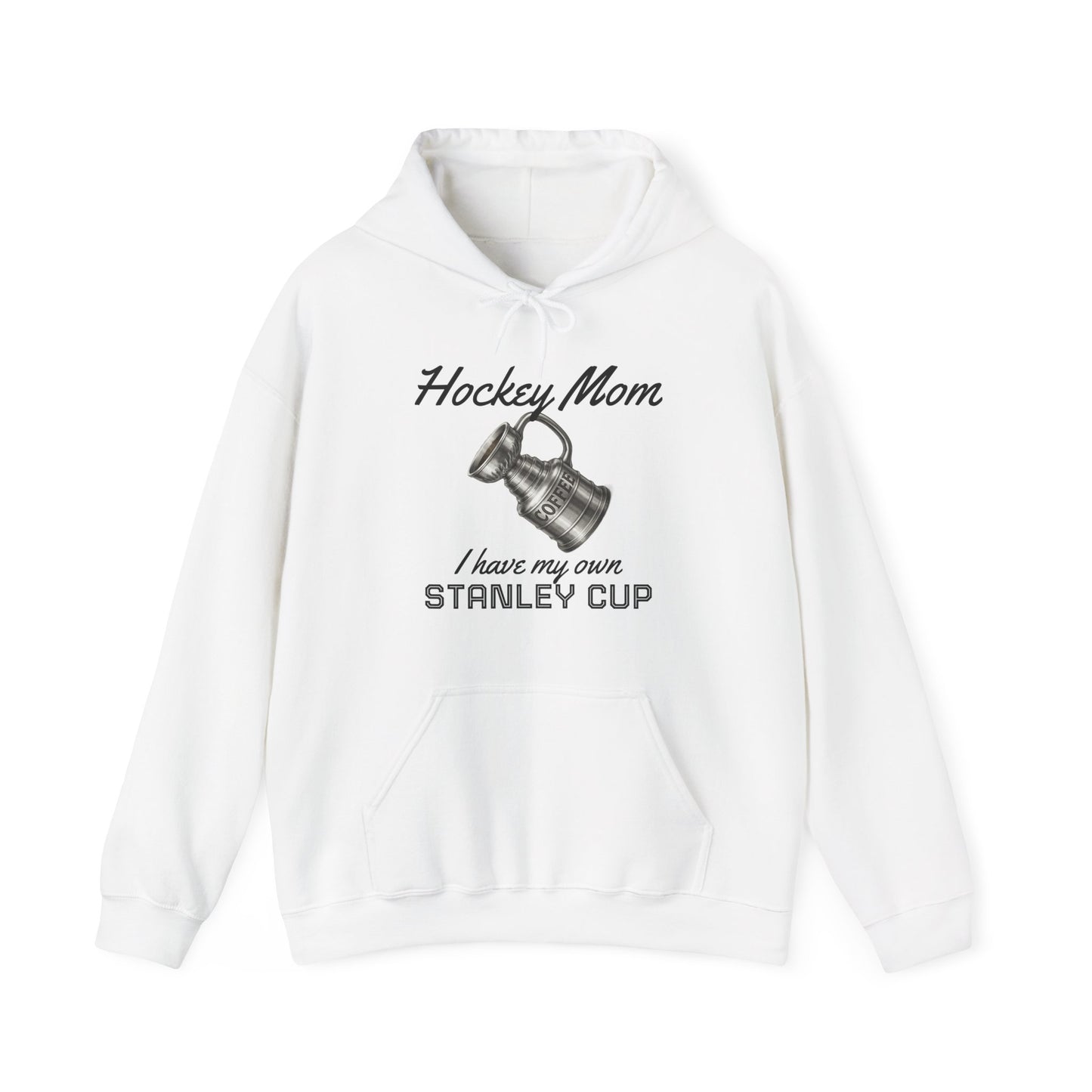 "Hockey Mom - Stanley Cup" Light Colours Hoodie
