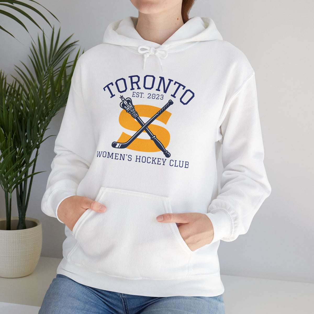 "Toronto Women's Hockey Club" White Hoodie