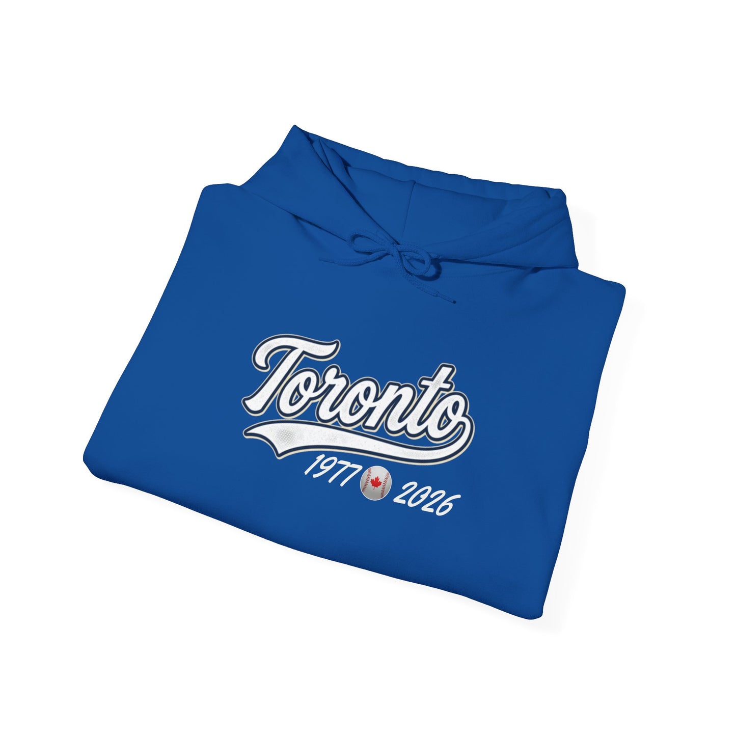"Classic Toronto Baseball" Royal Blue Hoodie